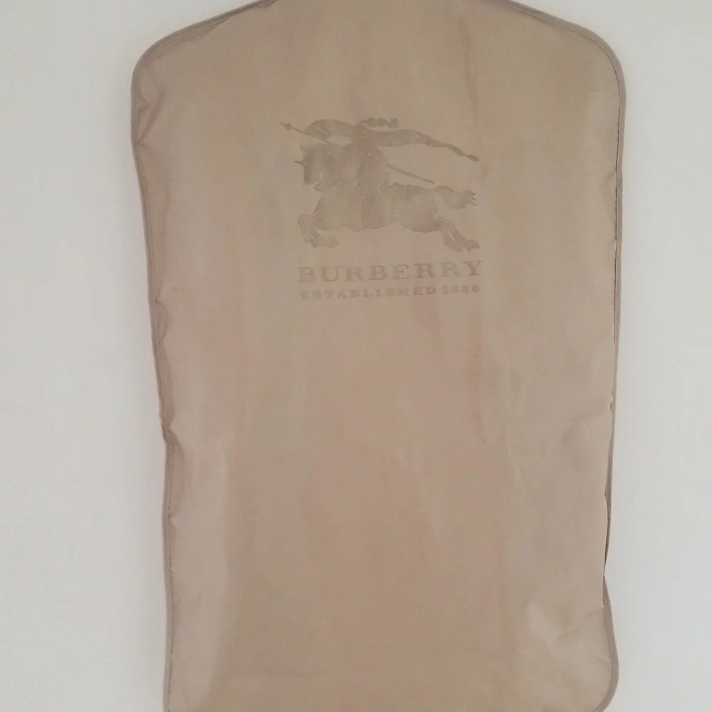 Burberry Cream White Wool Blend Single Breasted "Indiana" Peacoat - Picture 16 of 16